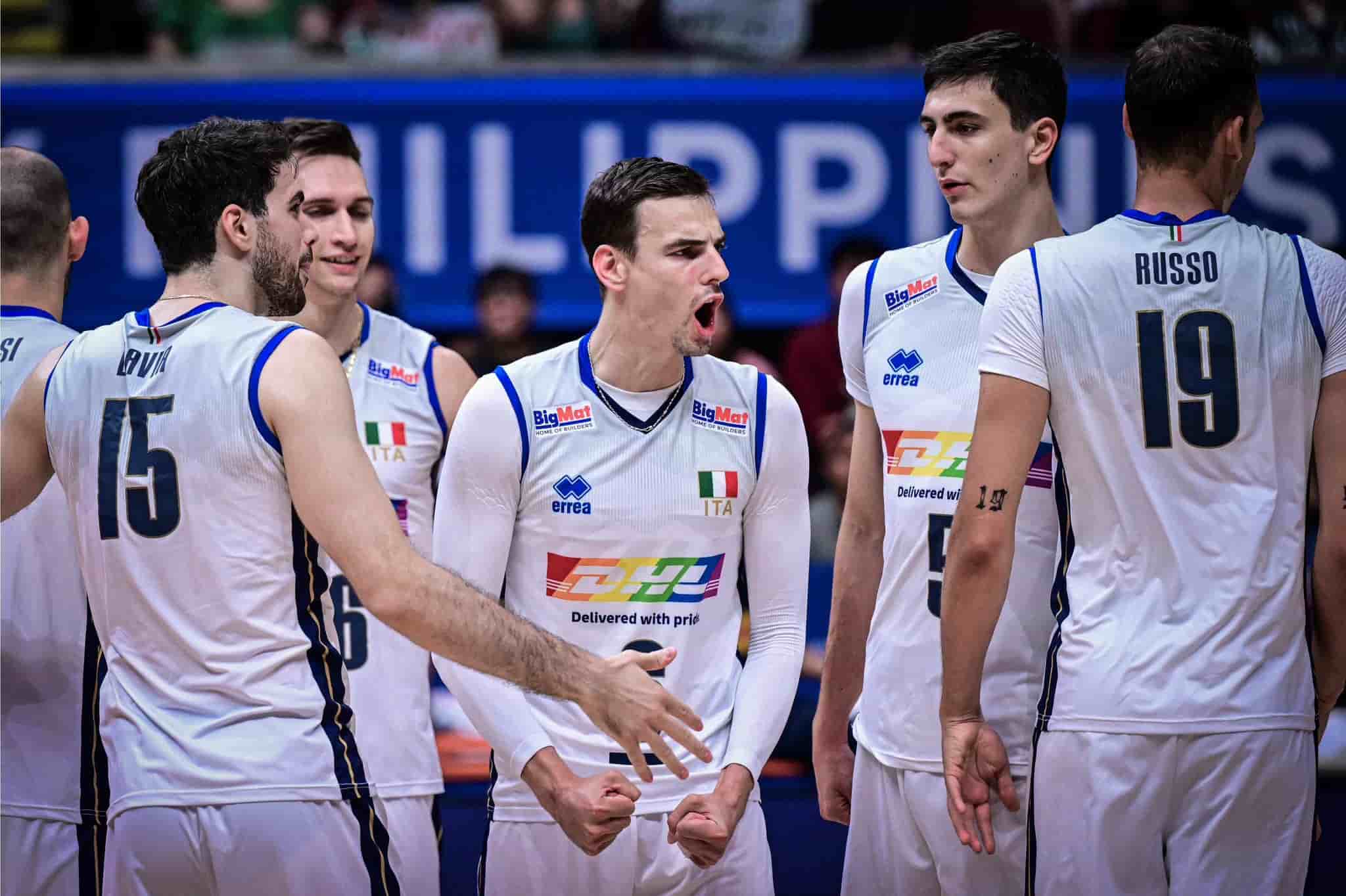 Italy VS Canada VNL 2023 Manila Leg