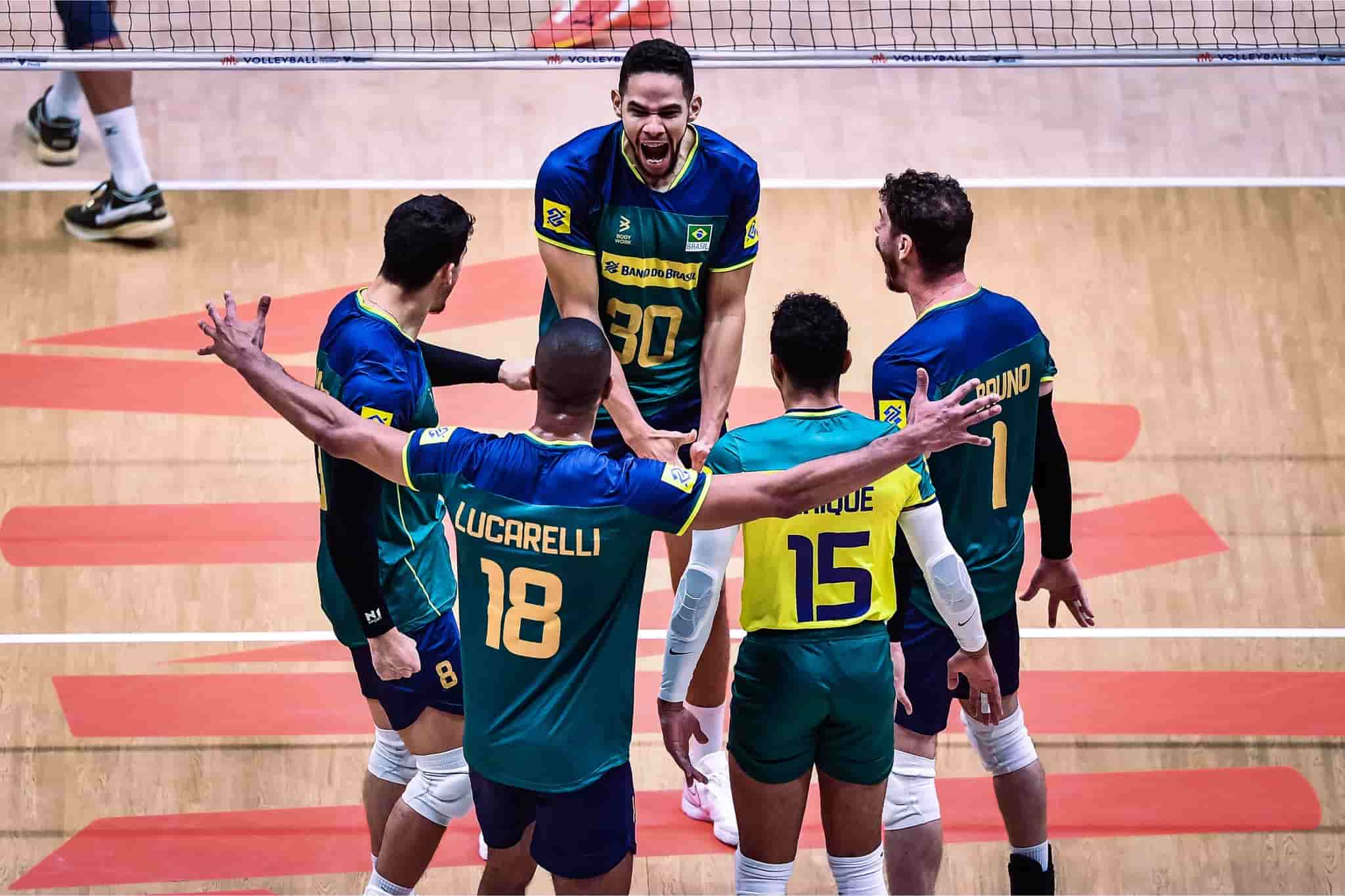 Brazil VS Netherlands VNL 2023 Manila Leg