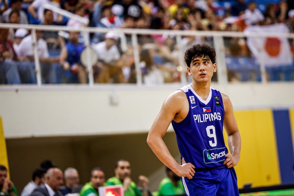 kiefer louie alas during gilas pilipinas game versus japan in the fiba under 16 asian championship