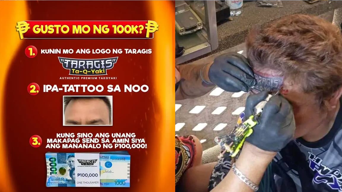 Netizen took the supposed Facebook prank challenge by Pampanga-based local takoyaki restaurant Taragis.