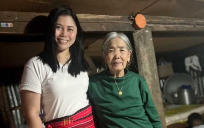 Dr. Mary Libeney Sito (left) and Apo Whang-od