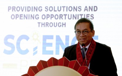 DOST Secretary Renato Solidum Jr.