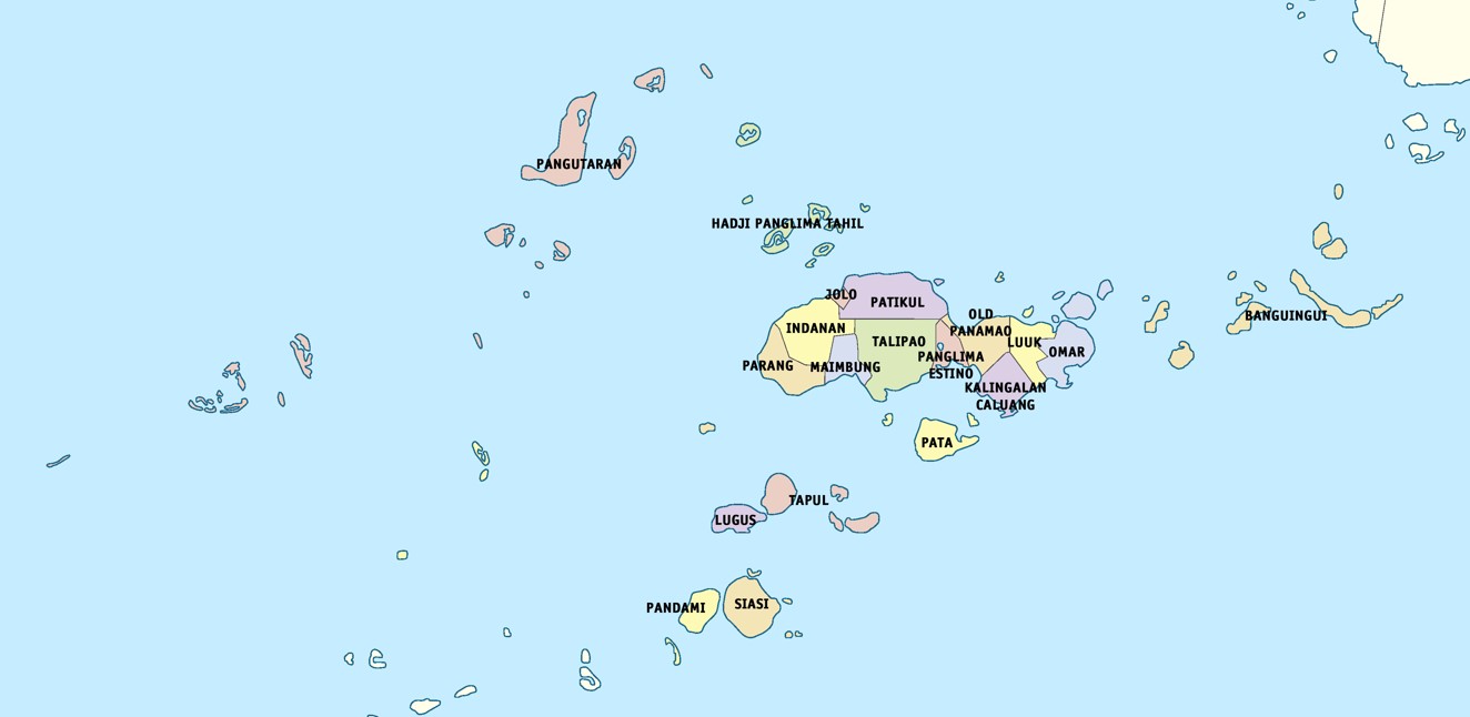 Sulu map