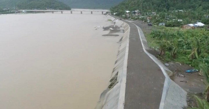 Flood control project in Aurora province 